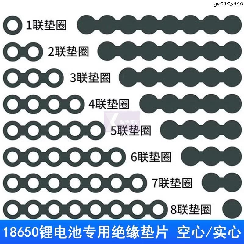 工廠低價⚡️18650/21700/32650電池絕緣墊片電池青稞紙正極絕緣空心貼 青殼紙