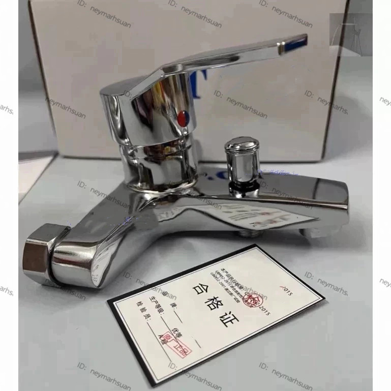 台灣-現🔥實拍！日本全銅兩斤多重的冷熱水混水閥浴缸龍頭不鏽鋼龍頭浴室衛浴洗臉盆三聯水龍頭
