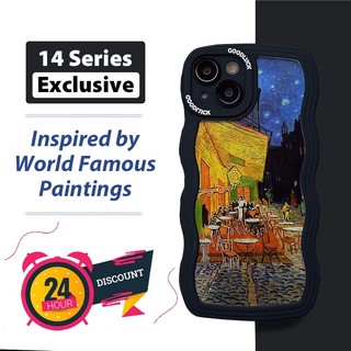 Silicone Case for IPhone14 Series Exclusive Art Phone Case W