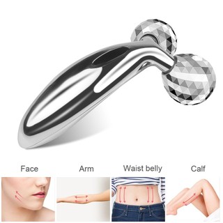 3D Roller Facial massager Y-shaped hand device anti-wrinkle