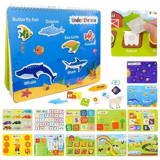 12 Themes Toddler Activities Preschool Learning Busy Book Bu