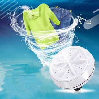 Ultrasonic Turbo Washing Machine Portable Travel Washer Mini