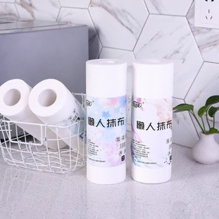 50Pcs/Roll A Roll cleaning cloth lazy rag dry washable dispo