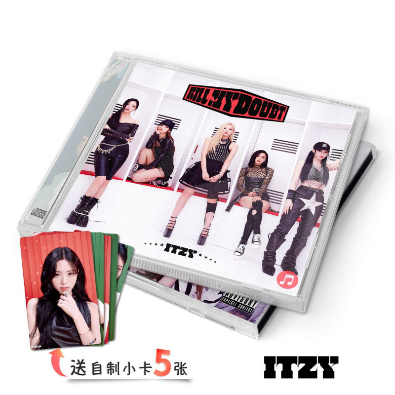 💥itzy 2023新歌精選音樂CD專輯 2碟盒裝韓國女團CD cd 專輯 唱片 專輯cd  cd音響 cd片