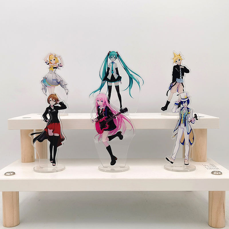 初音未來世界計劃亞克力立牌鏡音鈴鏡音連KAITO巡音流歌MEIKO擺件