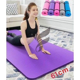 Yoga Mat Exercise Pad Thick Non-Slip