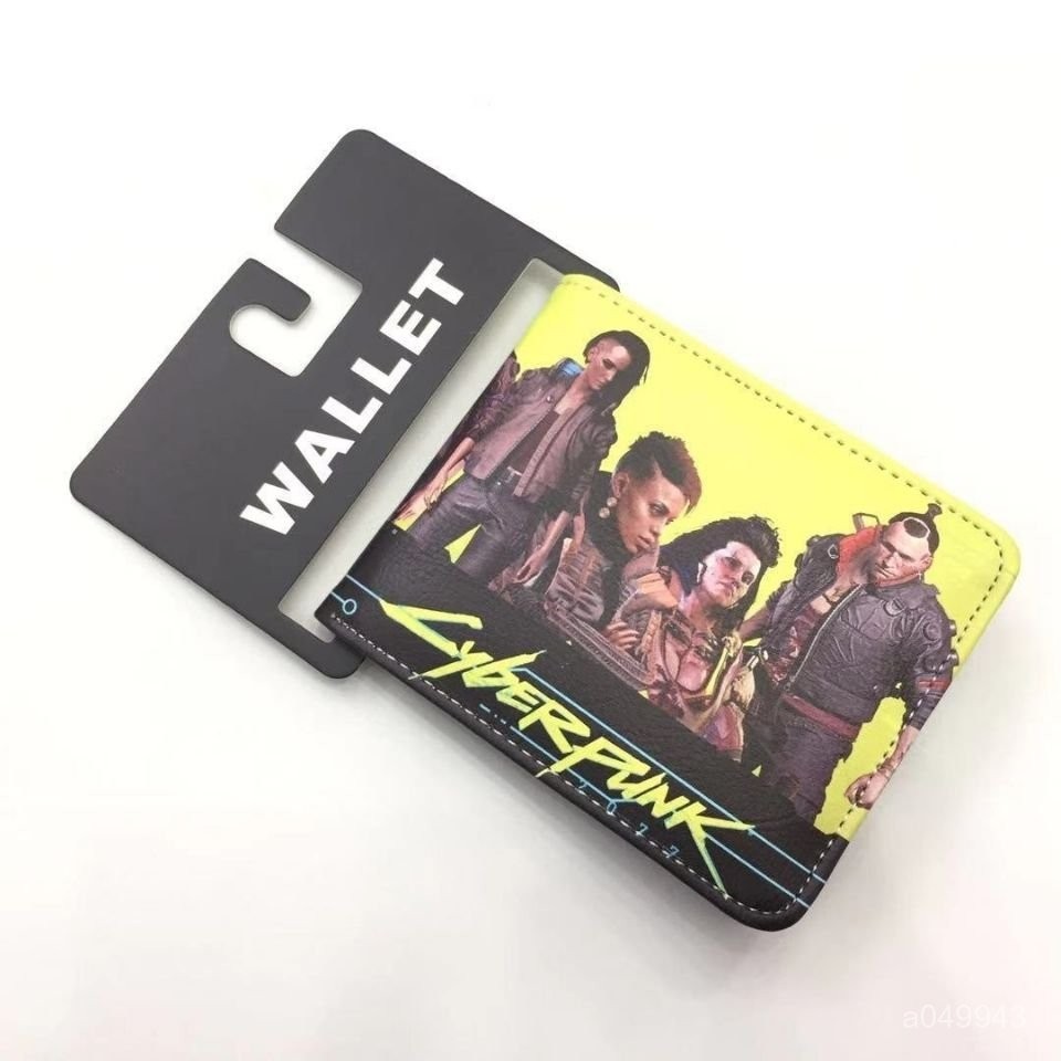 ⚡️Cyberpunk 2077⚡️ 電馭叛客 電馭叛客週邊 邊緣行者 賽博朋克 賽博朋克2077動漫遊戲週邊PU皮錢包