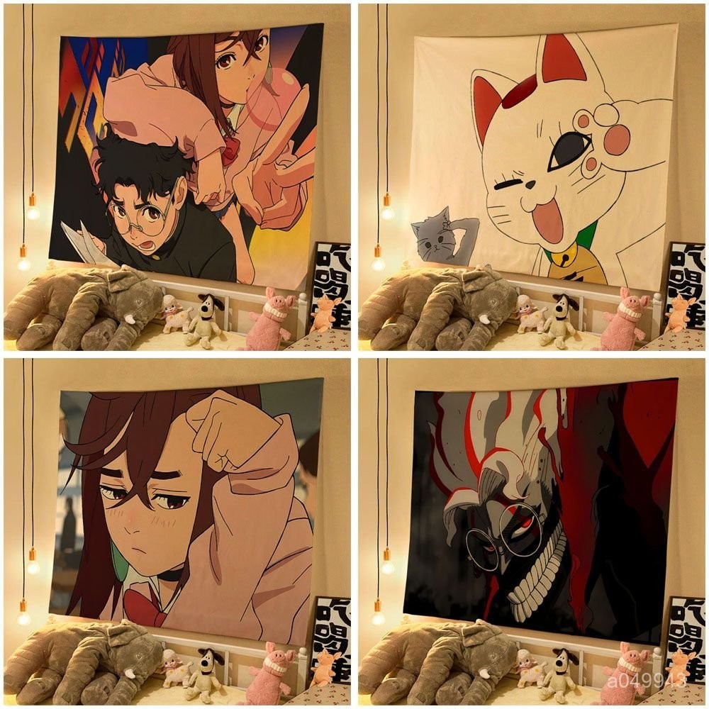 🎐臺出🎐膽大黨 膽大黨週邊 二次元動漫膽大黨墻上背景布小桃臥室出租屋直播間工作室裝飾掛布 QACD