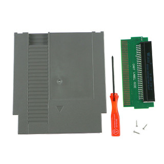 ✨臺灣出貨+免運 適用NES轉換器配件 60Pin FC轉72Pin轉換器配件 NES FC轉NES連接器配件 帶外殼