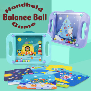 Handheld Balancing Ball Toy Rolling Ball Patience Game Child
