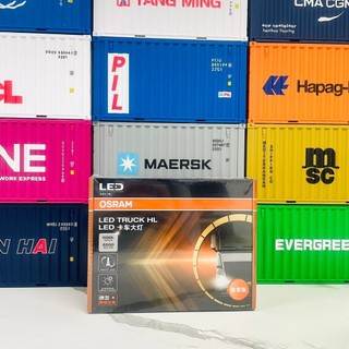 【油頭先生】OSRAM 6500K LED 24V 卡車大燈 HL 貨車大燈 H4 H7 大燈 盒裝 一組兩入 橘盒