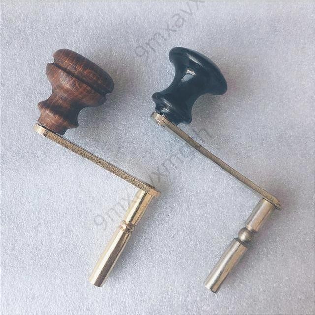 落地鐘機械鐘座鐘高檔德國進口赫姆勒12音繩重錘機芯配件上弦搖把