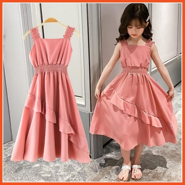 【8 Designs】3-12 Year-old Girls Summer Dress New Dress Childr