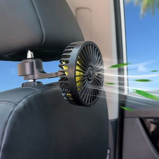 Car Back Rear Seat Headrest 3 Speed USB Fan Air Cooling Fan
