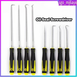4PCS Oil Seal Screwdrivers Set O Ring Oil Seal Gasket Puller