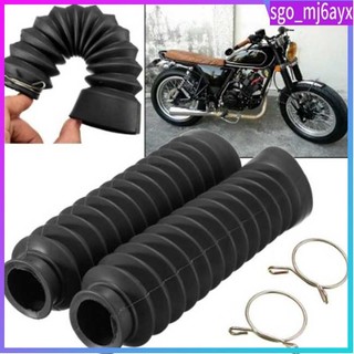 Front fork boots rubber shock absorber dustproof rubber slee