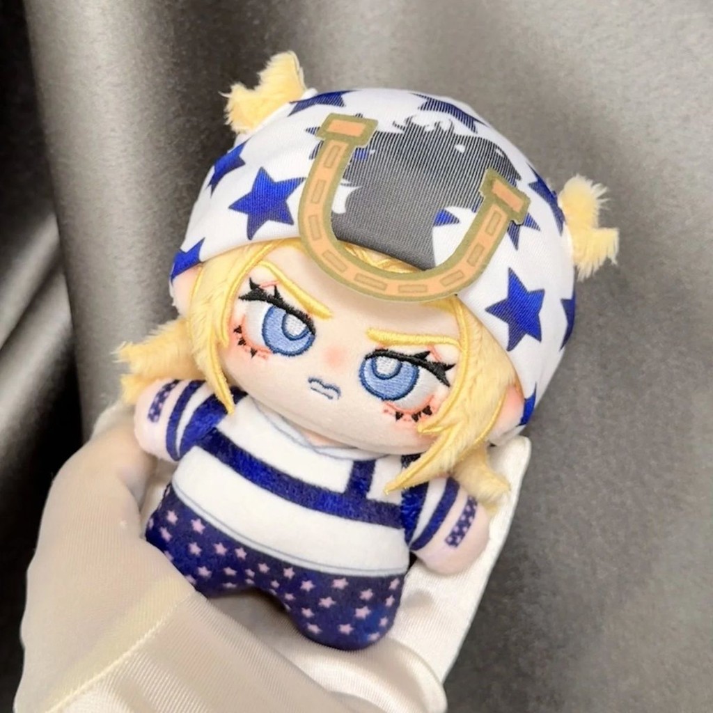 臺灣出貨💥土豆尼jojo的奇妙冒險飆馬野郎喬尼·喬斯達 10cm印花體棉花娃娃