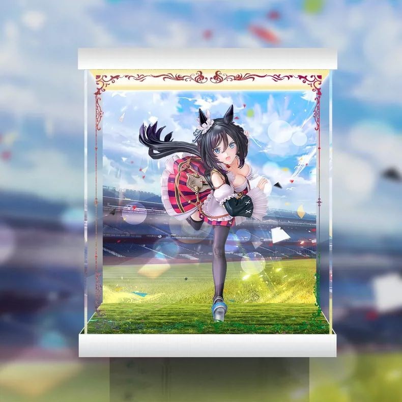 【盒子行動】 Phat!賽馬娘-閃耀!優俊少女-榮進閃耀 亞克力展示盒