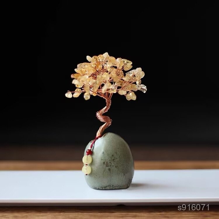 黃水晶招財樹｜優惠推薦- 蝦皮購物- 2025年9月