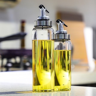 Automatic Open Cap Oil Bottle Set Without Hanging Oil Contro