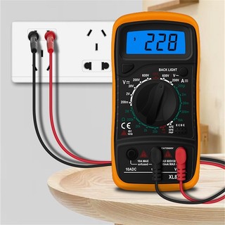 Portable Digital Multimeter LCD Backlight Portable AC/DC Amm