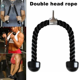 Tricep Ropes Pull Down Rope Cable Attachment Handle for Gym