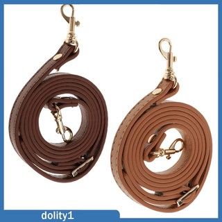 Prettyia 2pcs Adjustable Leather Crossbody Shoulder Bag Stra