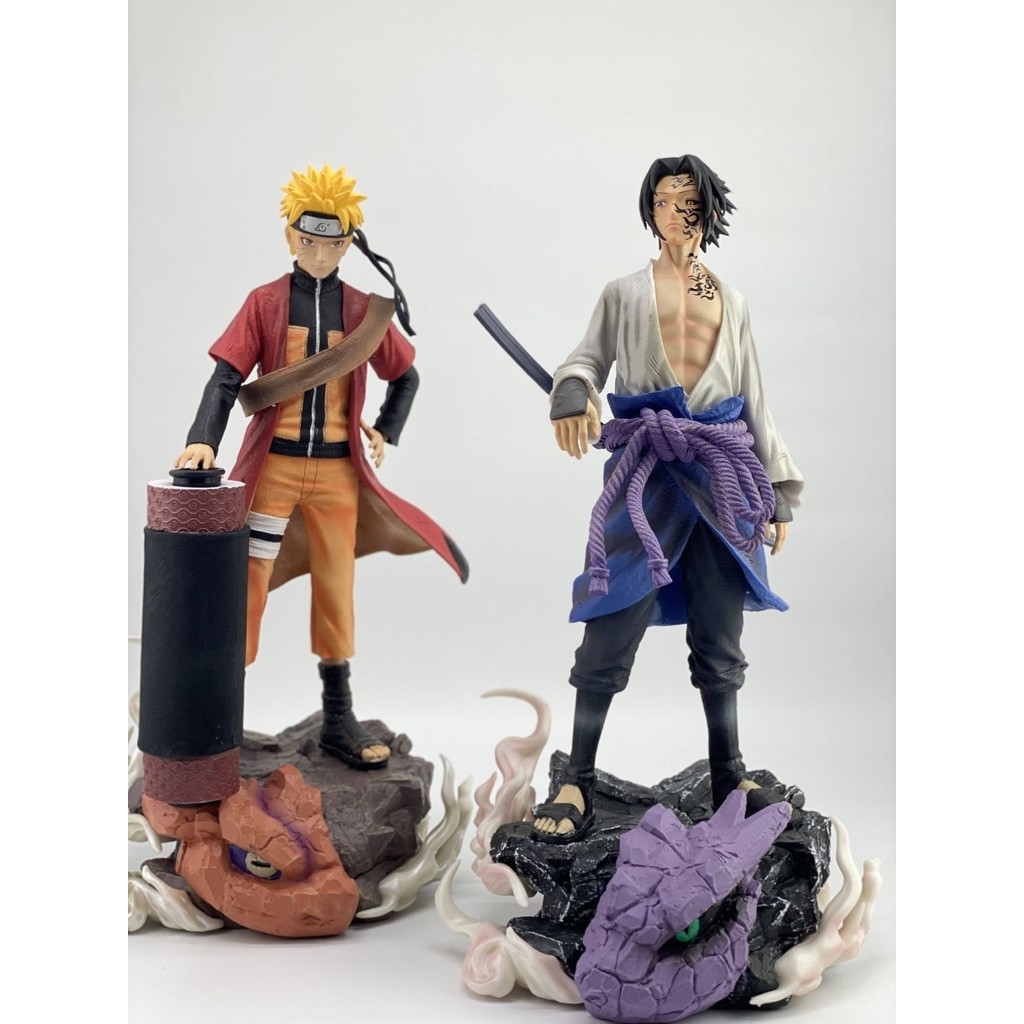 台灣出貨免運 火影忍者DT鳴人佐助共鳴DT地臺系列仙人須佐蛤蟆文太萬蛇通靈獸擺 動漫周邊 手辦 模型 公仔 火影忍者gk