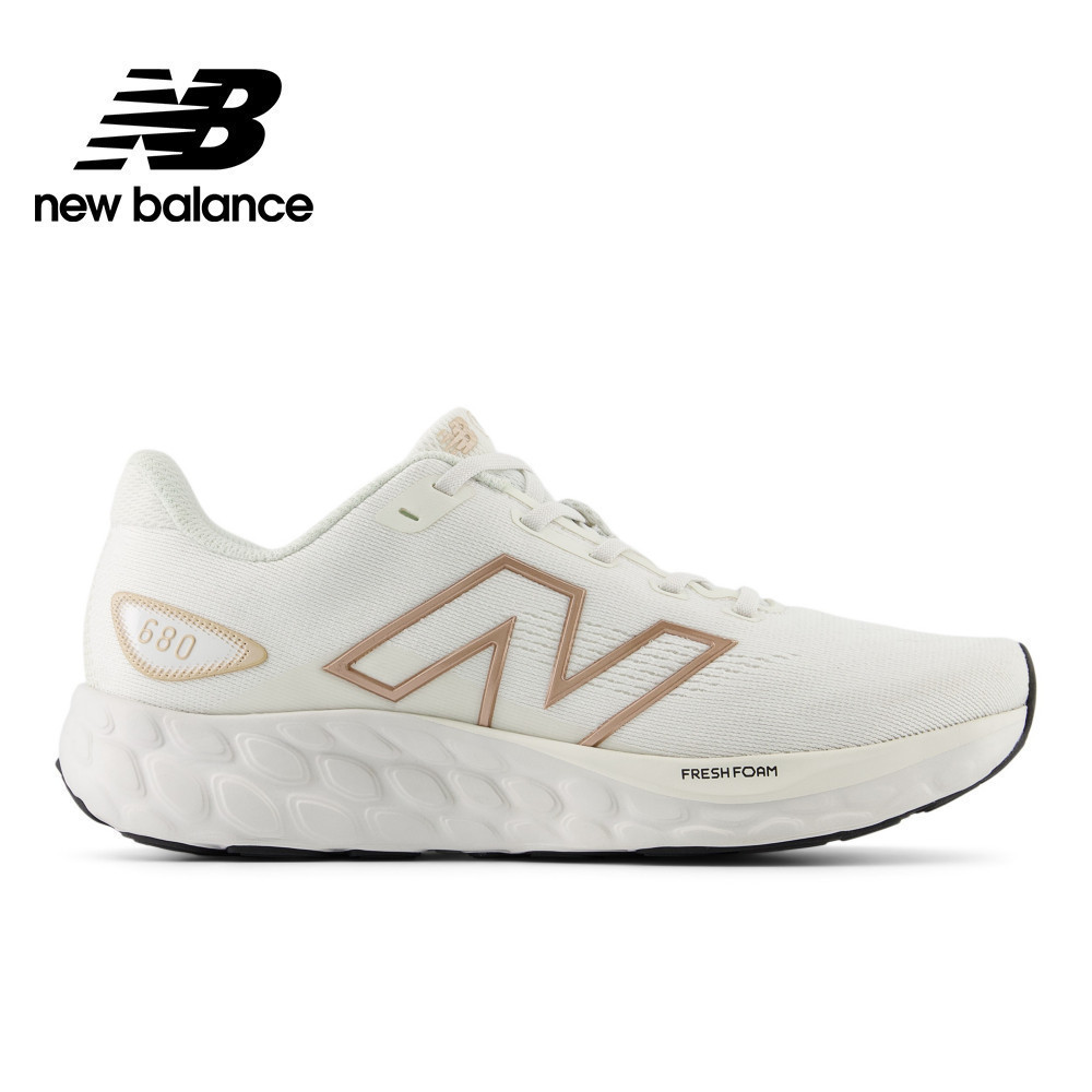 【New Balance】NB Fresh Foam慢跑鞋_女性_白色_W680RY8-D楦 680