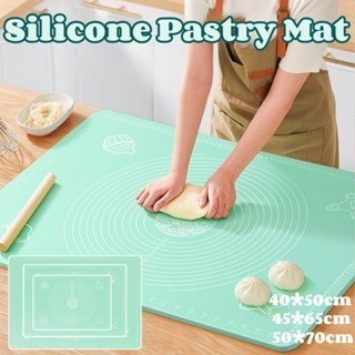 Silicone Pastry Mat Non-Stick Baking Mat Thickened Food Grad