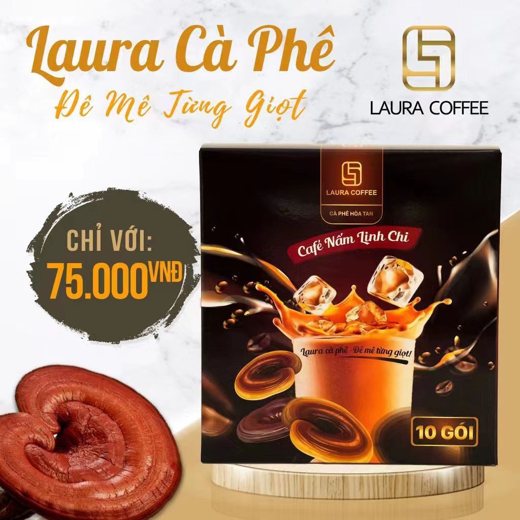 店小七👉越南 cafe sua nam linh chi nhat kim anh (10goi)