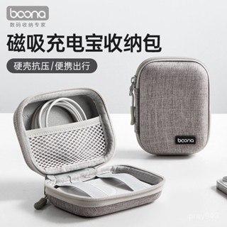 💛限時下殺 免運💛包納磁吸充電寶收納包行動電源保護套適用小米羅馬仕倍思Magsafe 7QK5