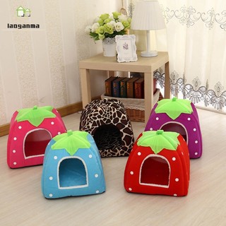 Pet Dog Cat Puppy Cave House Cushion Home Bed Soft Cute Wash