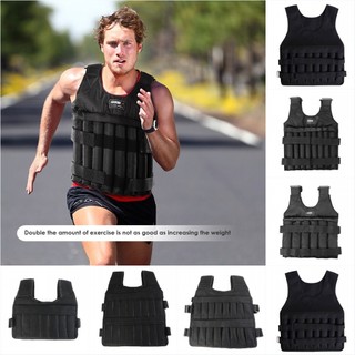1-50kg Durable Loading Weighted Vest For Workout Adjustable