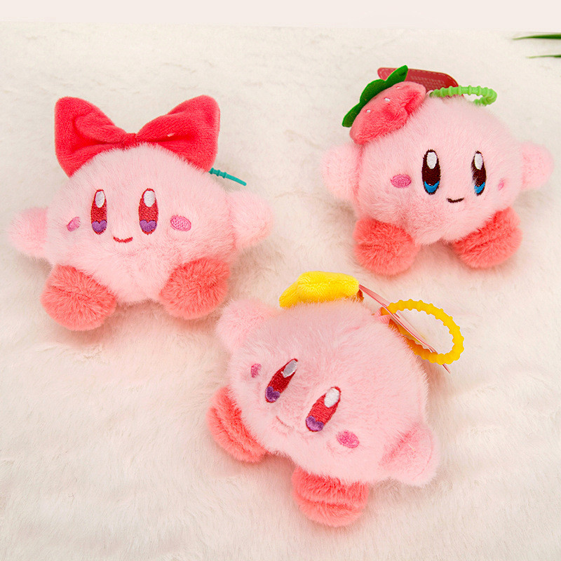 星之卡比毛絨玩具 星之卡比毛絨掛件 星之卡比鑰匙扣 星之卡比玩偶 新年禮物 星之卡比周邊 星之卡比挂件 星之卡比玩具