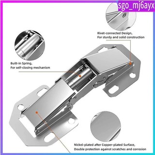 2pcs Cabinet Hinges 90 Degree Hydraulic Soft Close Concealed