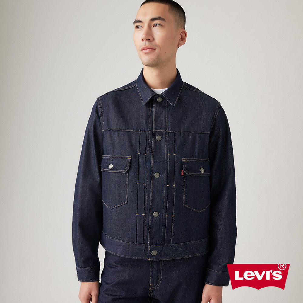 Levi's® Wellthread® 環境友善系列 男款TYPE II丹寧牛仔外套/原色 熱賣單品A9190-0000