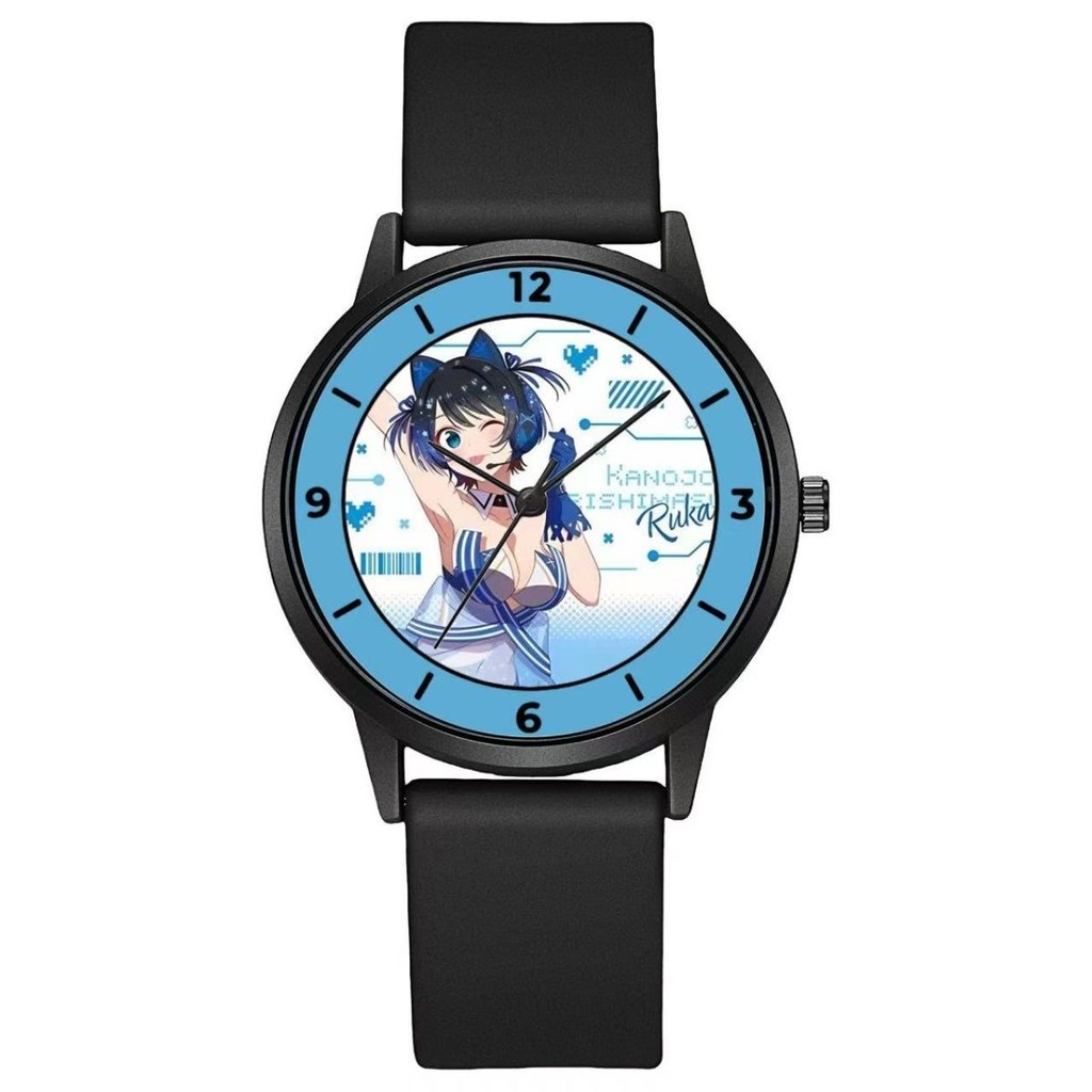租借女友周邊手表桜沢墨更科瑠夏七海麻美水原千鶴指針手表禮物【ding~~德德】