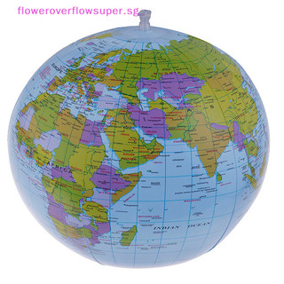 40cm inflatable world globe teach education geography map to
