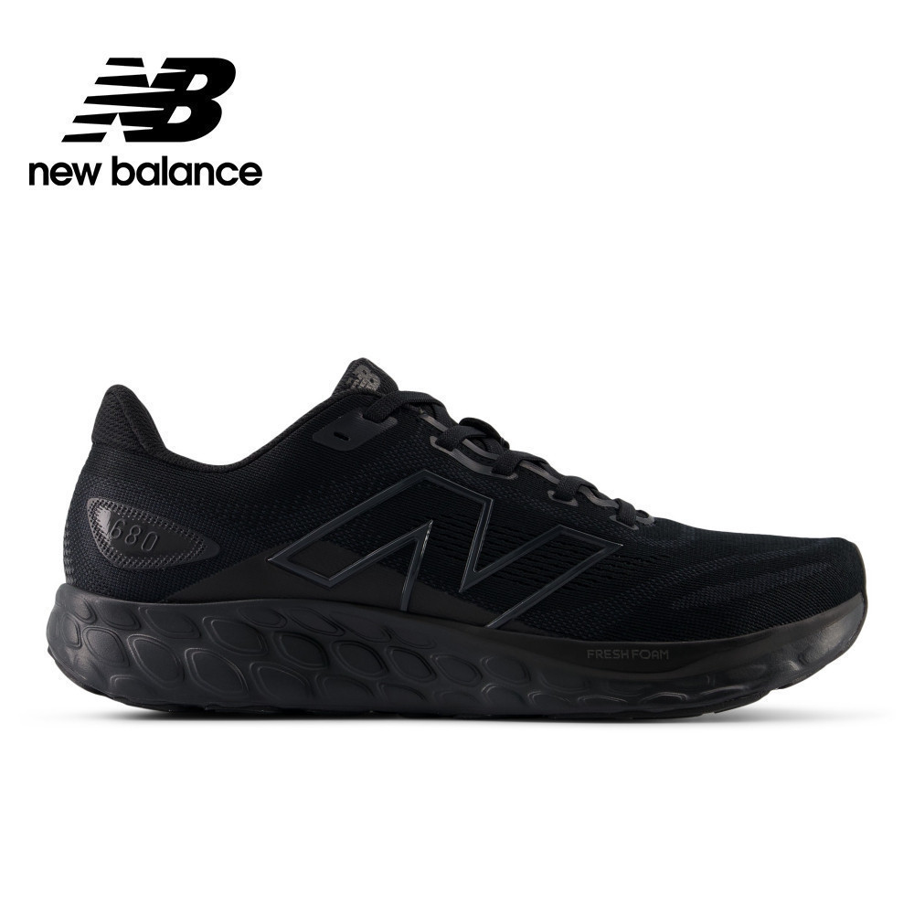 【New Balance】NB Fresh Foam慢跑鞋_男性_黑色_M680CK8-2E楦 680
