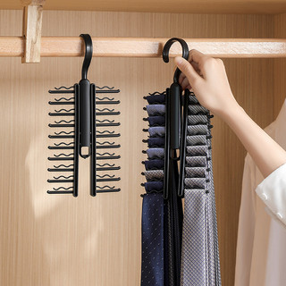 Tie Storage Hanger Large Capacity Bow Tie Scarf Hook Non-sli