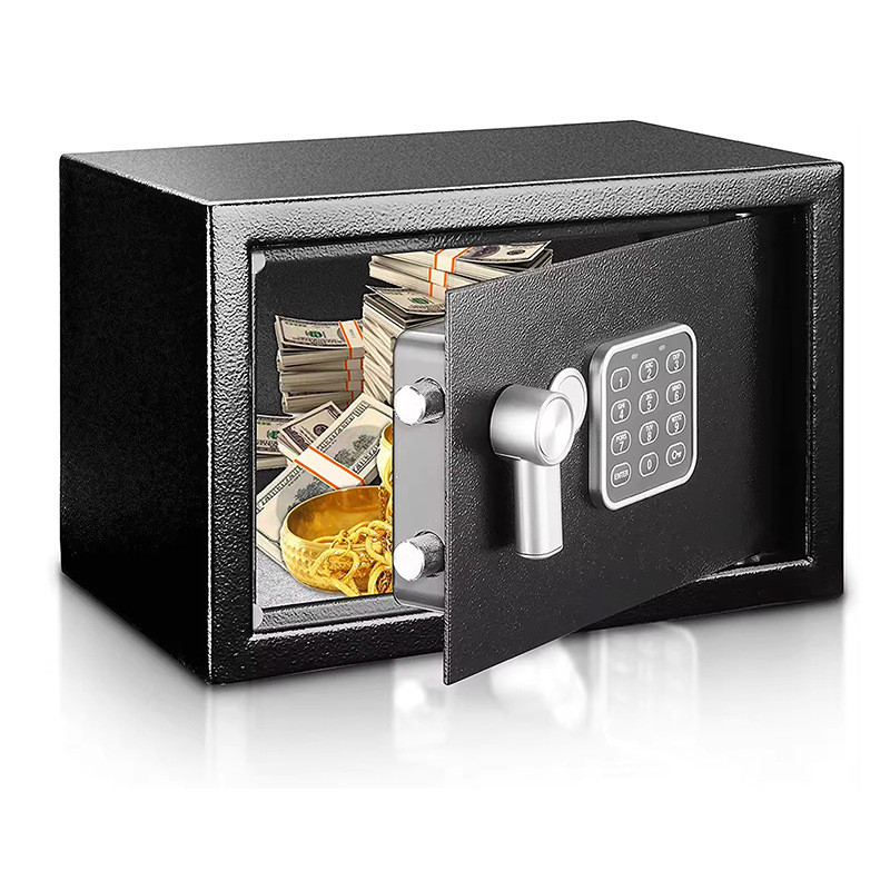 【免運-新店特惠】可定製廠家全鋼衣櫃珠寶存錢箱保險櫃17尺寸密碼保險箱帶把手