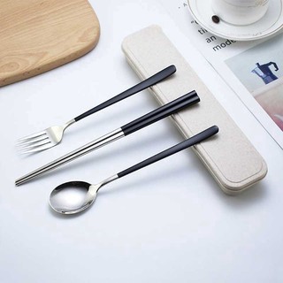 Tableware Set 304 Stainless Steel Tableware Spoon Chopsticks
