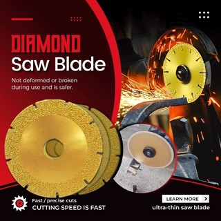 Diamond Saw Blade 100mm Metal Cutting Disc Steel Bars Graphi