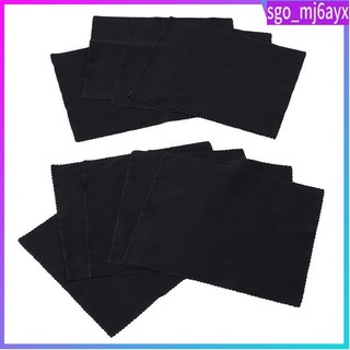 10pcs Microfiber Cleaning Cloths Lens DSLR Glasses TV Comput