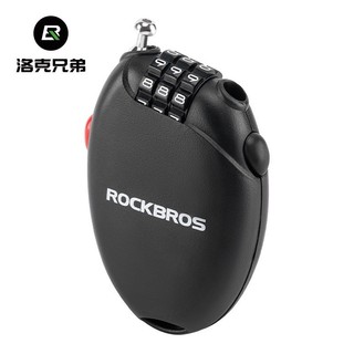 ROCKBROS洛克兄弟 車鎖 自行車密碼鎖 鋼纜鎖 山地車鎖 公路車鎖 機車頭盔鎖 行李箱背包防盜鎖