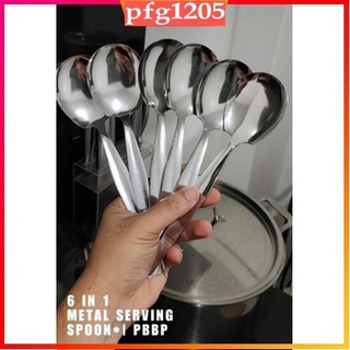 stainless steel metal home rice spoon large serving spoon ta
