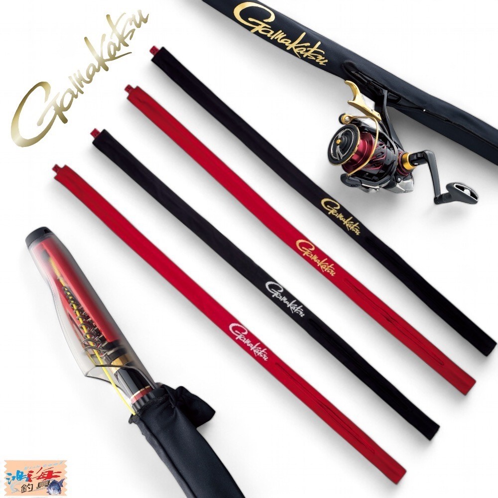《gamakatsu》GM-2617 磯用竿襪 竿套 魚竿保護套 中壢鴻海釣具館 竿套 魚竿保護套