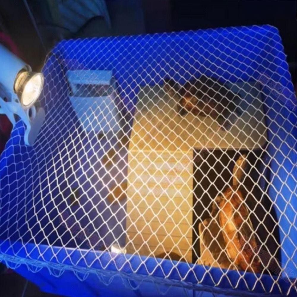 全店免運✨烏龜坦克防逃生網,防貓抓撓彈性魚缸防跳網,耐咬透氣可調魚類保護網對於烏龜爬行動物