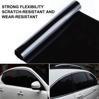 50*300cm Black Car Window Film Privacy Sun Blocking Anti UV